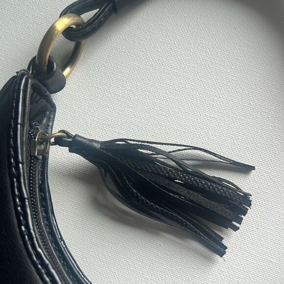 Liz Claiborne Y2K style mini shoulder purse green and purple gems - Picture 3 of 8